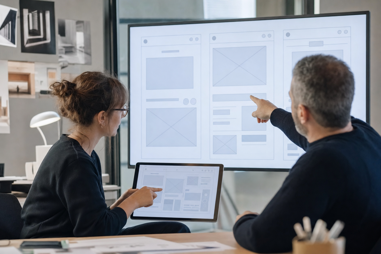 Conception et validation de maquettes avec le client